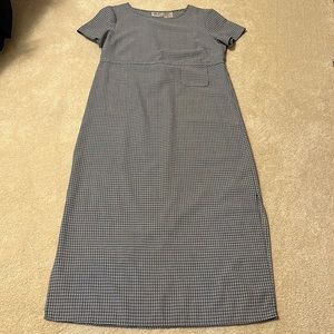 Kathie Lee collection polyester maxi dress with side slits size 14